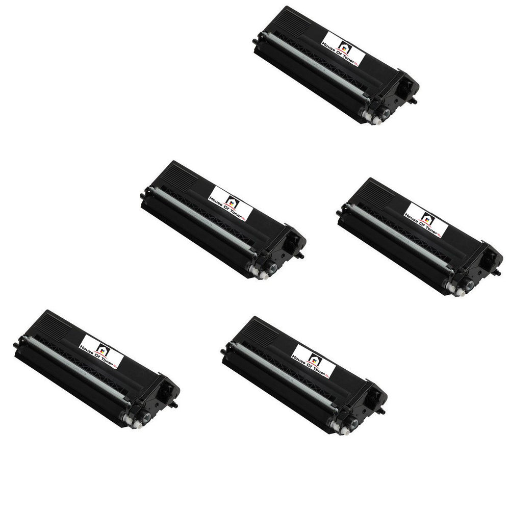 Compatible Toner Cartridge Replacement for BROTHER TN339BK (COMPATIBLE) 5 PACK