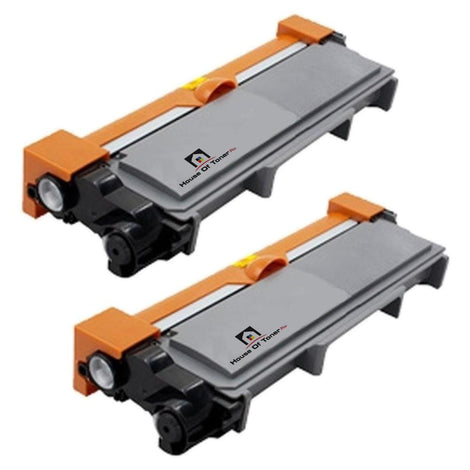 Compatible Toner Cartridge Replacement for BROTHER TN660 (COMPATIBLE) 2 PACK