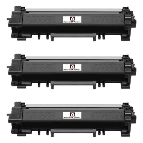 Compatible Toner Cartridge Replacement for BROTHER TN770 (TN-770) Super High Yield Black (3-Pack)