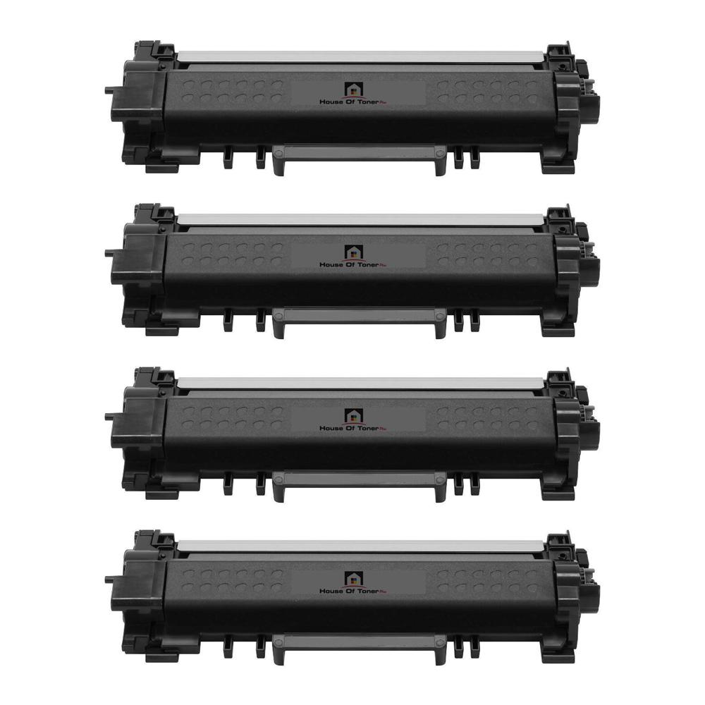 Compatible Toner Cartridge Replacement for BROTHER TN770 (TN-770) Super High Yield Black (4-Pack)
