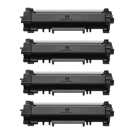 Compatible Toner Cartridge Replacement for BROTHER TN770 (TN-770) Super High Yield Black (4-Pack)