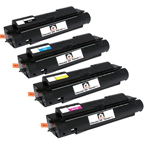 Compatible Toner Cartridge Replacement For HP C4191A, C4192A, C4193A, C4194A (640A) Black, Cyan, Magenta, Yellow (4-Pack)