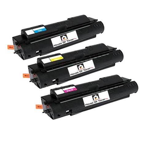 Compatible Toner Cartridge Replacement For HP C4192A, C4193A, C4194A (640A) Cyan, Magenta, Yellow (3-Pack)