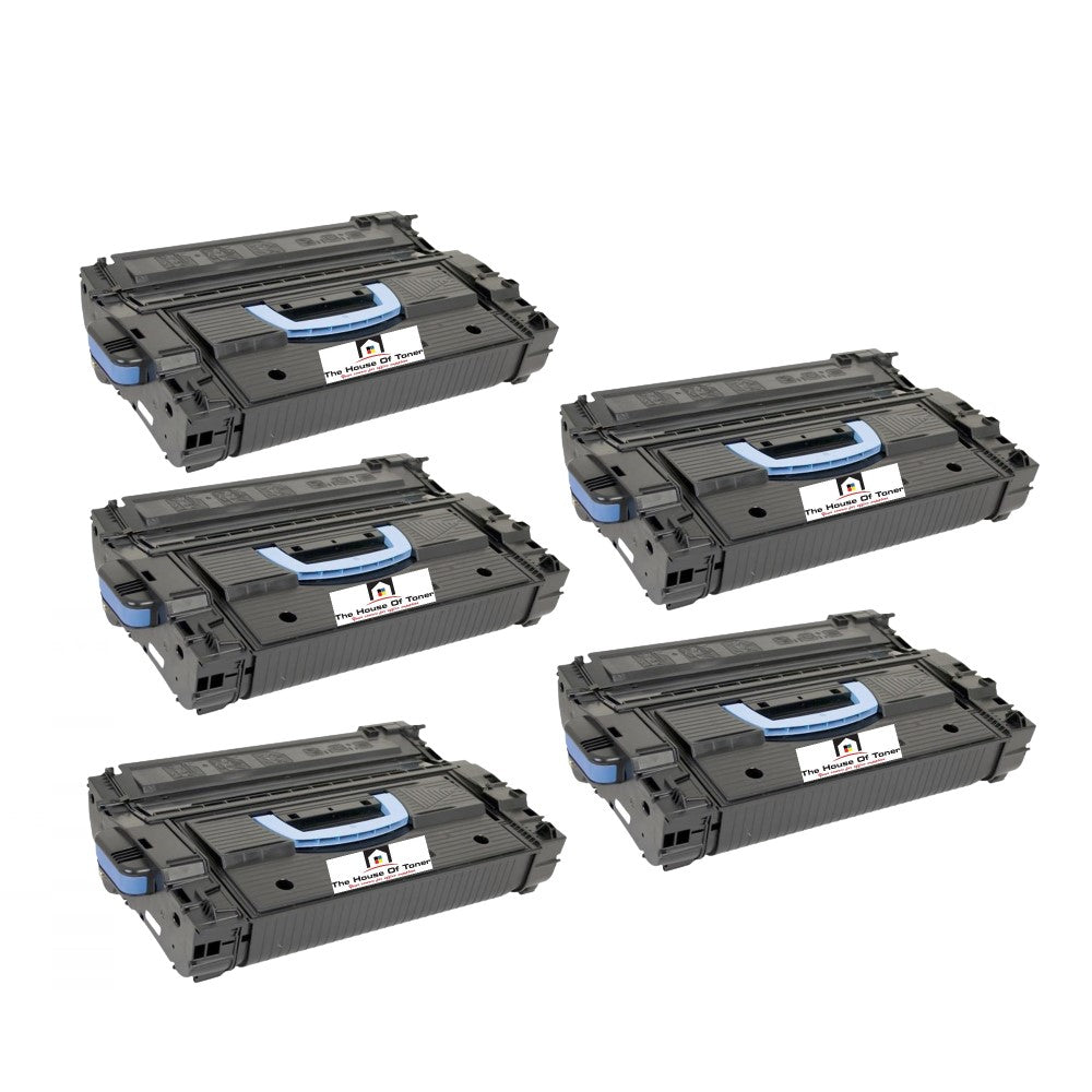 Compatible Toner Cartridge Replacement For HP C8543X (43X) High Yield Black (30K YLD) 5-Pack