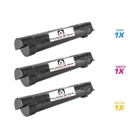 Compatible Toner Cartridge Replacement for LEXMARK C950X2CG, C950X2MG, C950X2YG (Cyan, Magenta, Yellow) 3-PACK