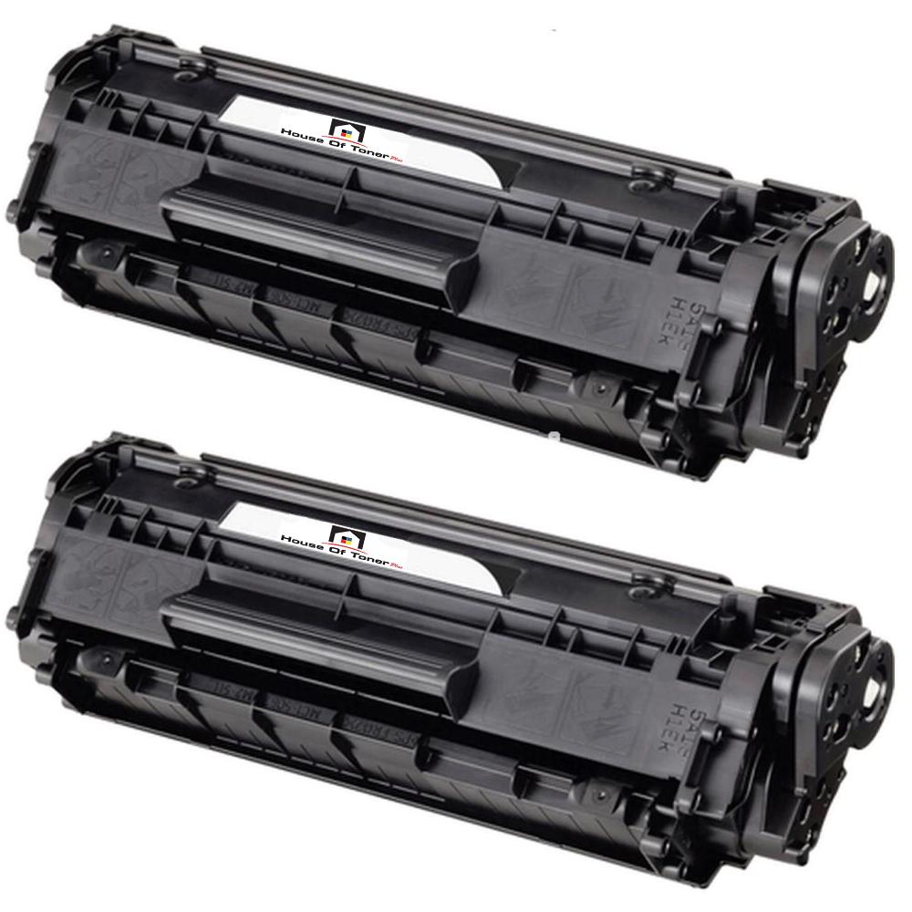 Compatible Toner Cartridge Replacement for Canon 0263B001AA (Type 104, FX9/FX10) Black (2K YLD) 2-Pack