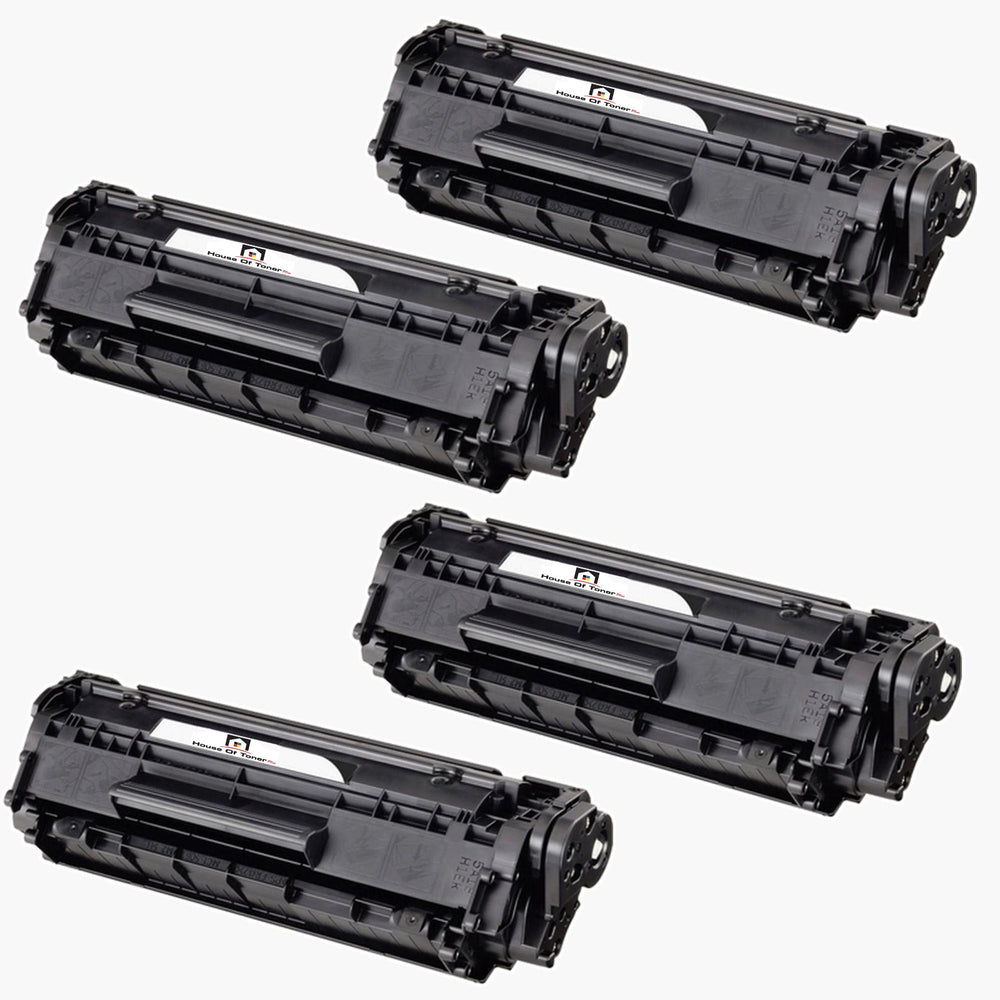 Compatible Toner Cartridge Replacement for Canon 0263B001AA (Type 104, FX9/FX10) Black (2K YLD) 4-Pack