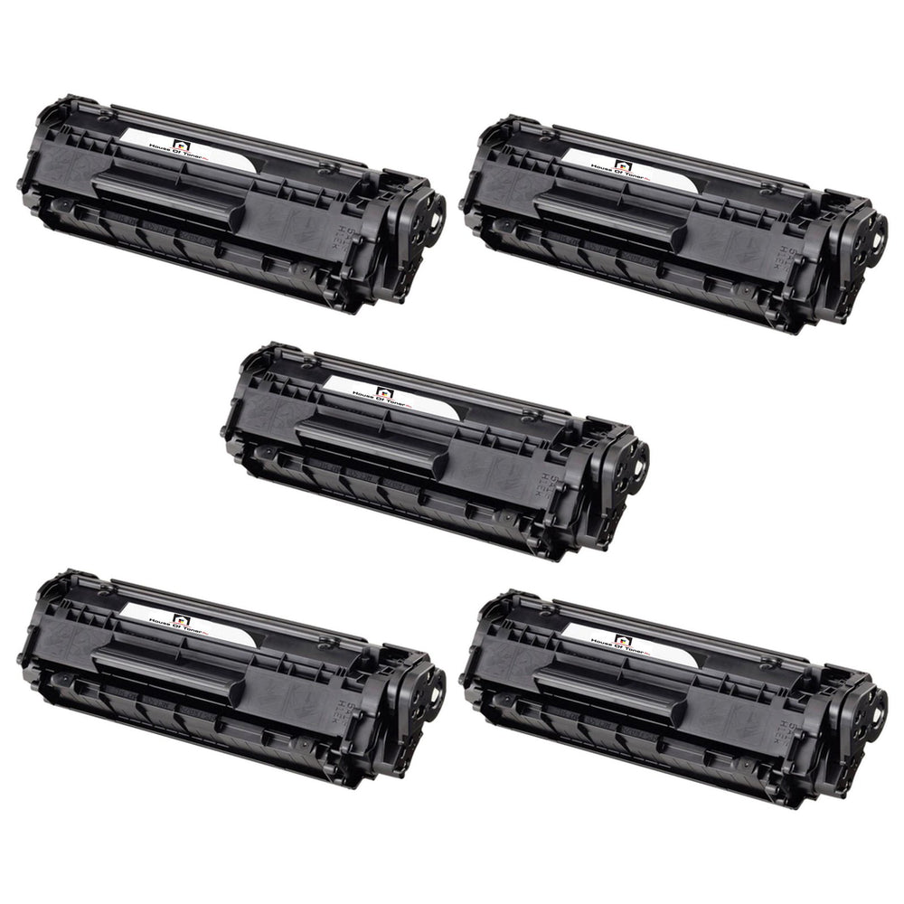 Compatible Toner Cartridge Replacement for Canon 0263B001AA (Type 104, FX9/FX10) Black (2K YLD) 5-Pack