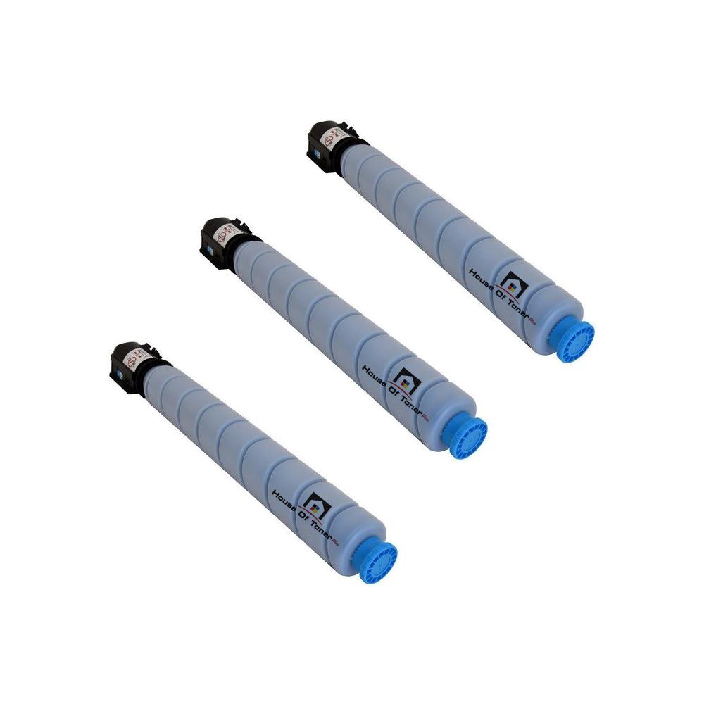 Compatible Toner Cartridge Replacement for CANON 0482C003AA (GPR-55) COMPATIBLE (3-PACK)