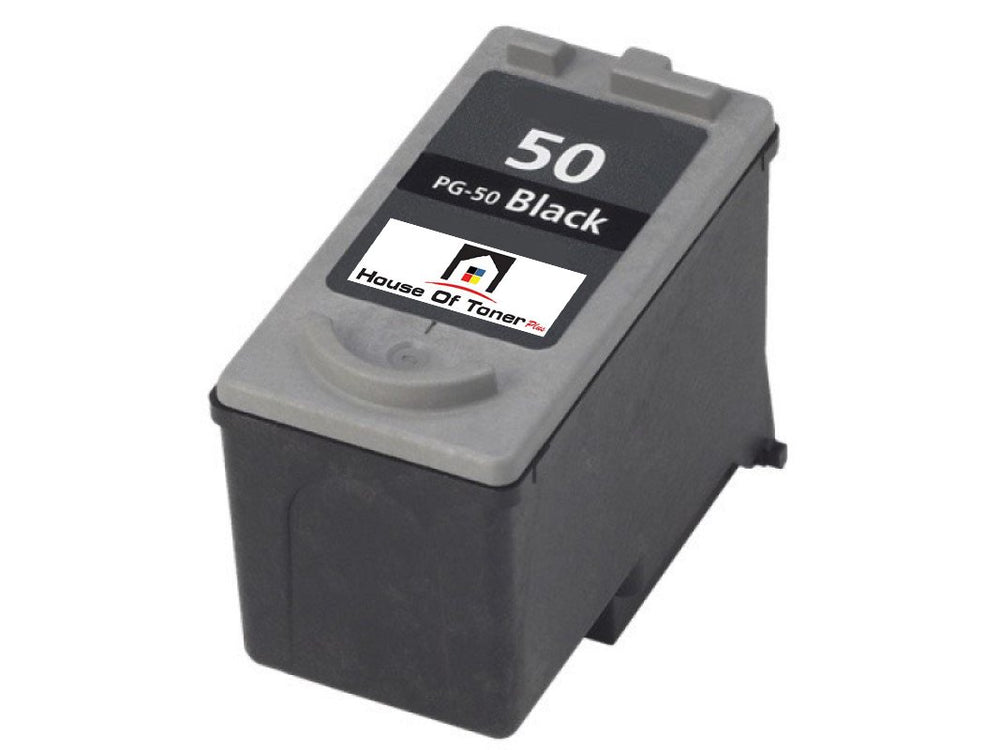 Compatible Ink Cartridge Replacement for CANON 0616B002 (PG-50) Black (330 YLD)