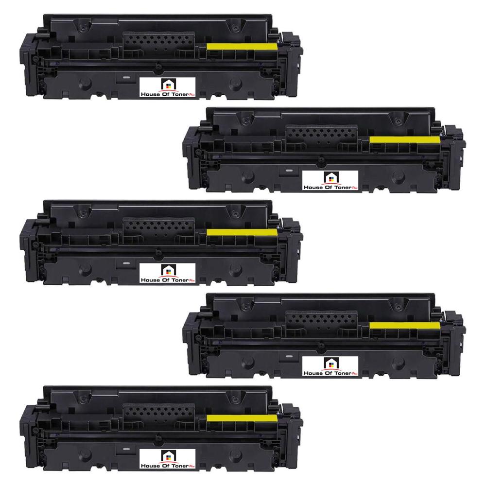 Compatible Toner Cartridge Replacement for CANON 3013C001 (COMPATIBLE) TYPE 055 (5-PACK)