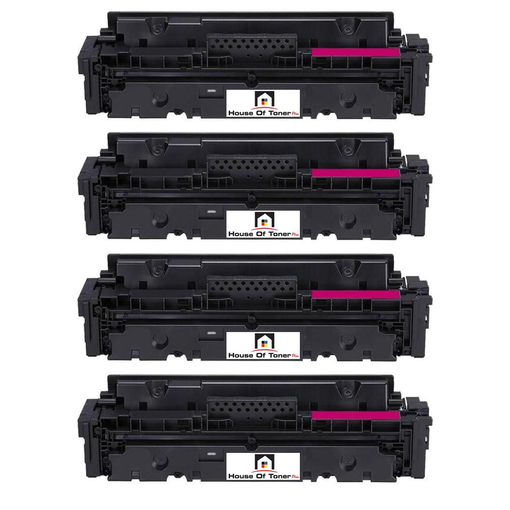 Compatible Toner Cartridge Replacement for CANON 3014C001 (COMPATIBLE) TYPE 055 (4-PACK)