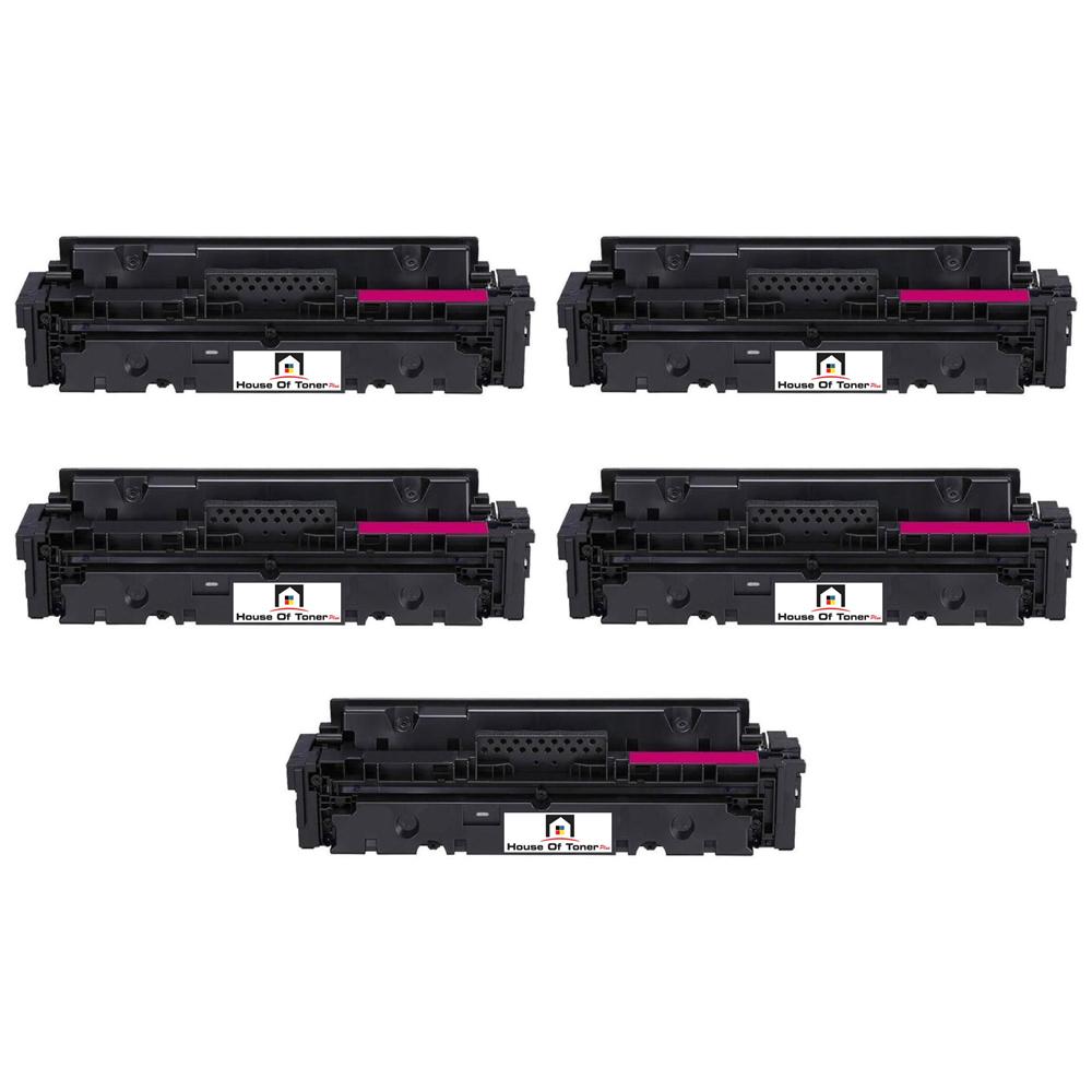 Compatible Toner Cartridge Replacement for CANON 3014C001 (COMPATIBLE) TYPE 055 (5-PACK)