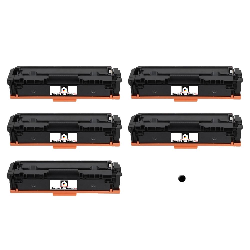 Compatible Toner Cartridge Replacement for CANON 3016C001 (COMPATIBLE) TYPE 055 (5 PACK)