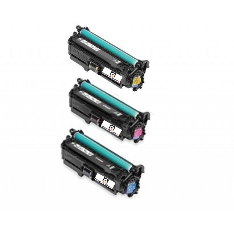 Compatible Toner Cartridge Replacement For CANON 6260B012AA, 6261B012AA, 6262B012AA (332) Cyan, Magenta, Yellow (6.4K YLD) 3-Pack