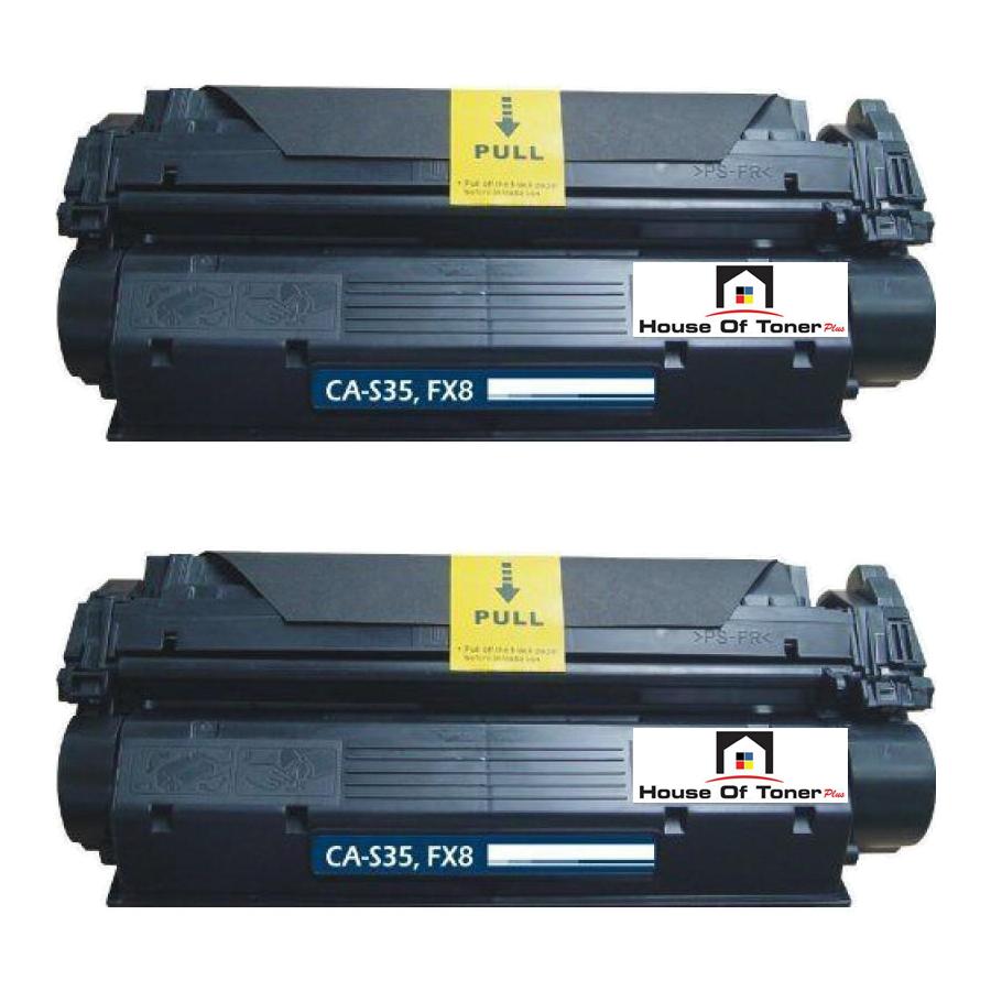 Compatible Toner Cartridge Replacement For Canon 7833A001AA (S35) Black (3.5K YLD) 2-Pack