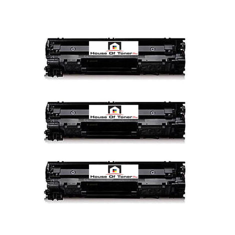Compatible Toner Cartridge Replacement For CANON 9435B001AA (137) Black (2.4K YLD) 3-Pack