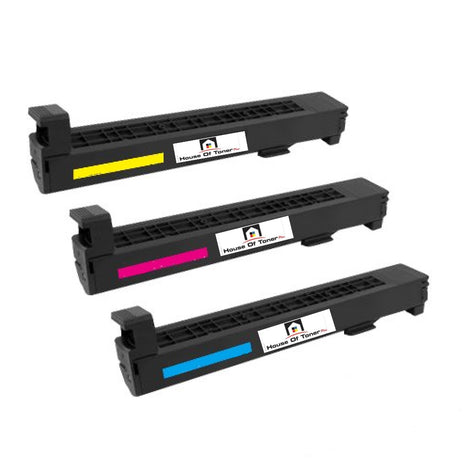 Compatible Toner Cartridge Replacement For HP CB381A, CB382A, CB383A (824A) Cyan, Yellow, Magenta (3-Pack)