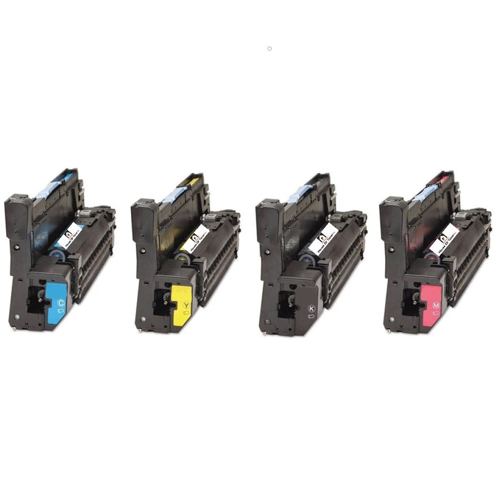 Compatible Drum Unit Replacement for HP CB384A, CB385A, CB386A. CB387A (824A) Black, Cyan, Magenta, Yellow (23K) 4-Pack
