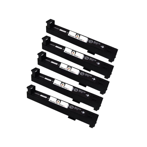 Compatible Toner Cartridge Replacement For HP CB390A (825A) Black (19.5K YLD) 5-Pack
