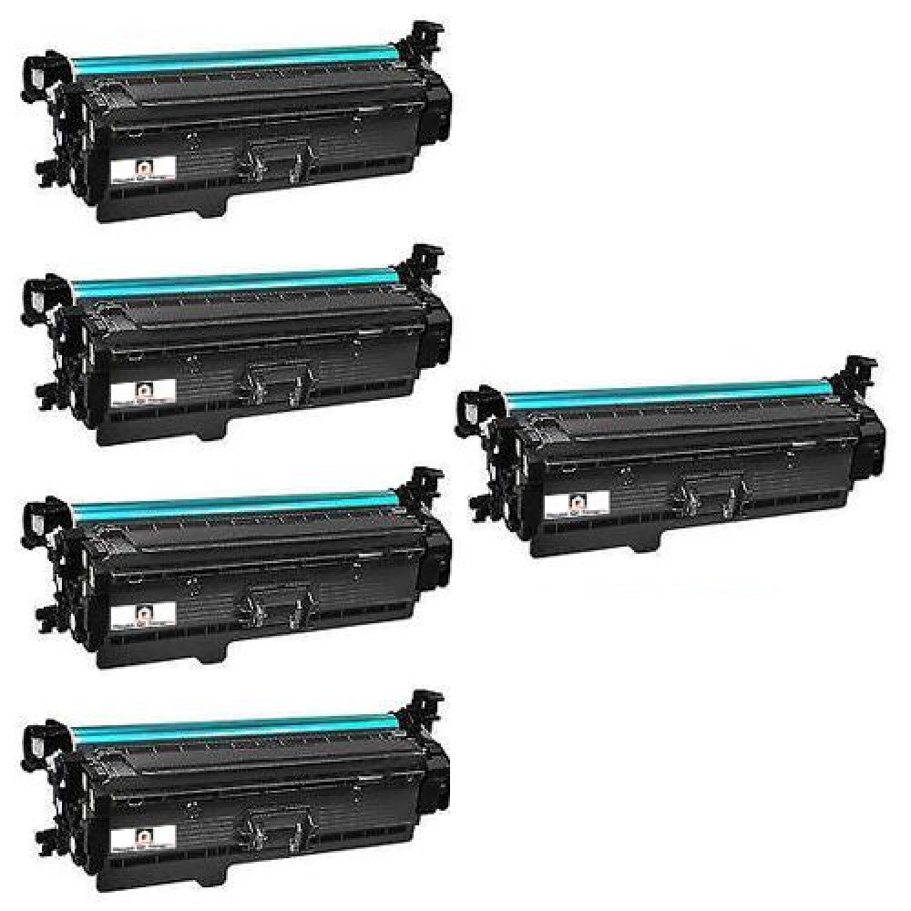 Compatible Toner Cartridge Replacement for HP CE260X (649X) High Yield Black (17K YLD) 5-Pack