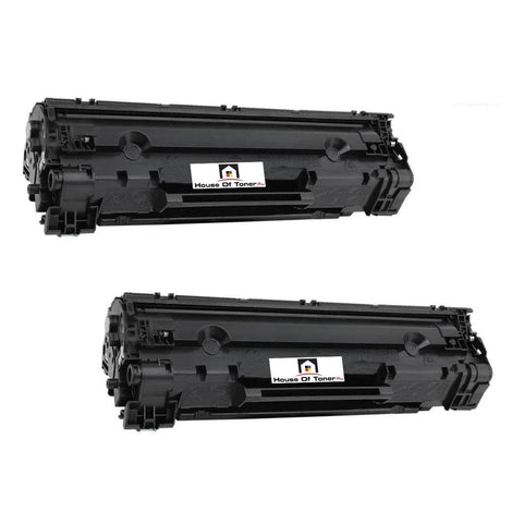 Compatible Toner Cartridge Replacement for HP CE285A (85A) Black (3K) Jumbo (2-Pack)