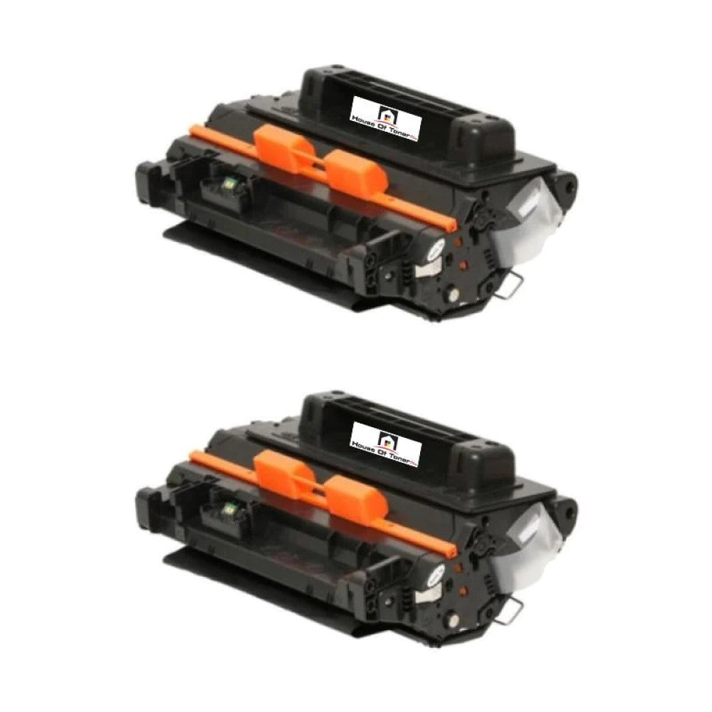 Compatible Toner Cartridge Replacement for HP CE390A (90A) Black (18K YLD) Jumbo (2-Pack)