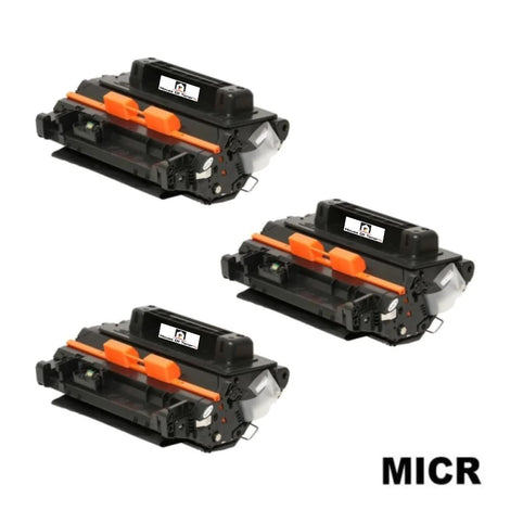 Compatible Toner Cartridge Replacement for HP CE390A (90A) Black (10K YLD) W/MICR (3-Pack)