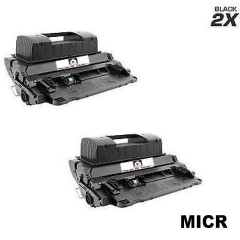 Compatible Toner Cartridge Replacement for HP CE390X (90X) Black (24K YLD) 2-Pack (W/MICR)