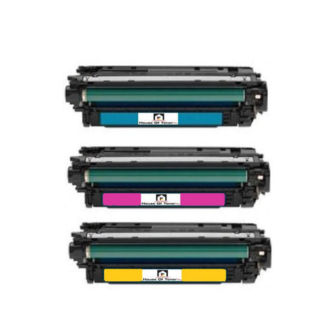 Compatible Toner Cartridge Replacement for HP CF031A, CF032A, CF033A (646A) Cyan, Magenta, Yellow (12.5K YLD) 3-Pack