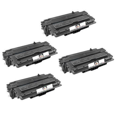 Compatible Toner Cartridge Replacement for HP CF214X (14X) High Yield Black (17.5K YLD) 4-Pack