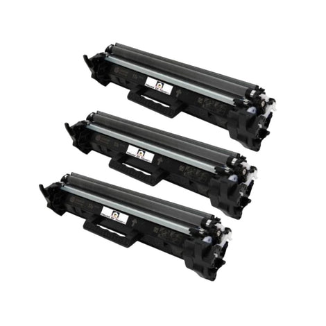Compatible Toner Cartridge Replacement for HP CF217AJ (17A) Jumbo (Black) 3-Pack (2.5K)