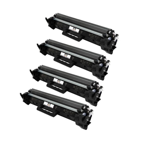 Compatible Toner Cartridge Replacement for HP CF217A (17A) Black (1.6K YLD) 4-Pack