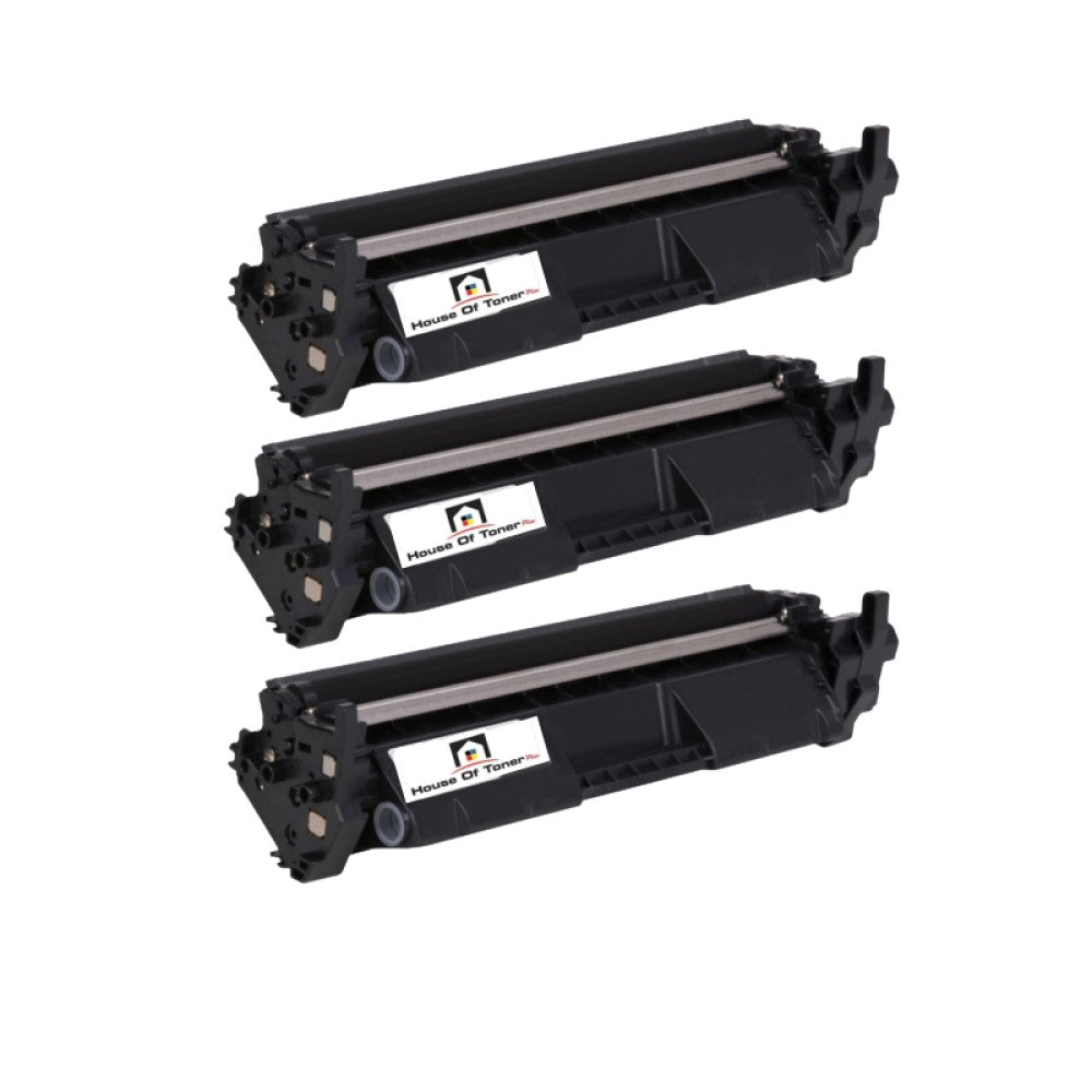 Compatible Toner Cartridge Replacement for HP CF230X (30X) Black (3.5K) 3-Pack
