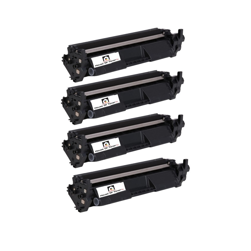 Compatible Toner Cartridge Replacement for HP CF230X (30X) Black (3.5K) 4-Pack