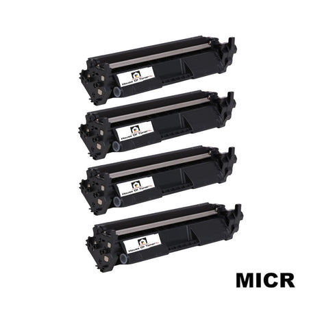 Compatible Toner Cartridge Replacement for HP CF230X (30X) Black (3.5K) 4-Pack (W/MICR)