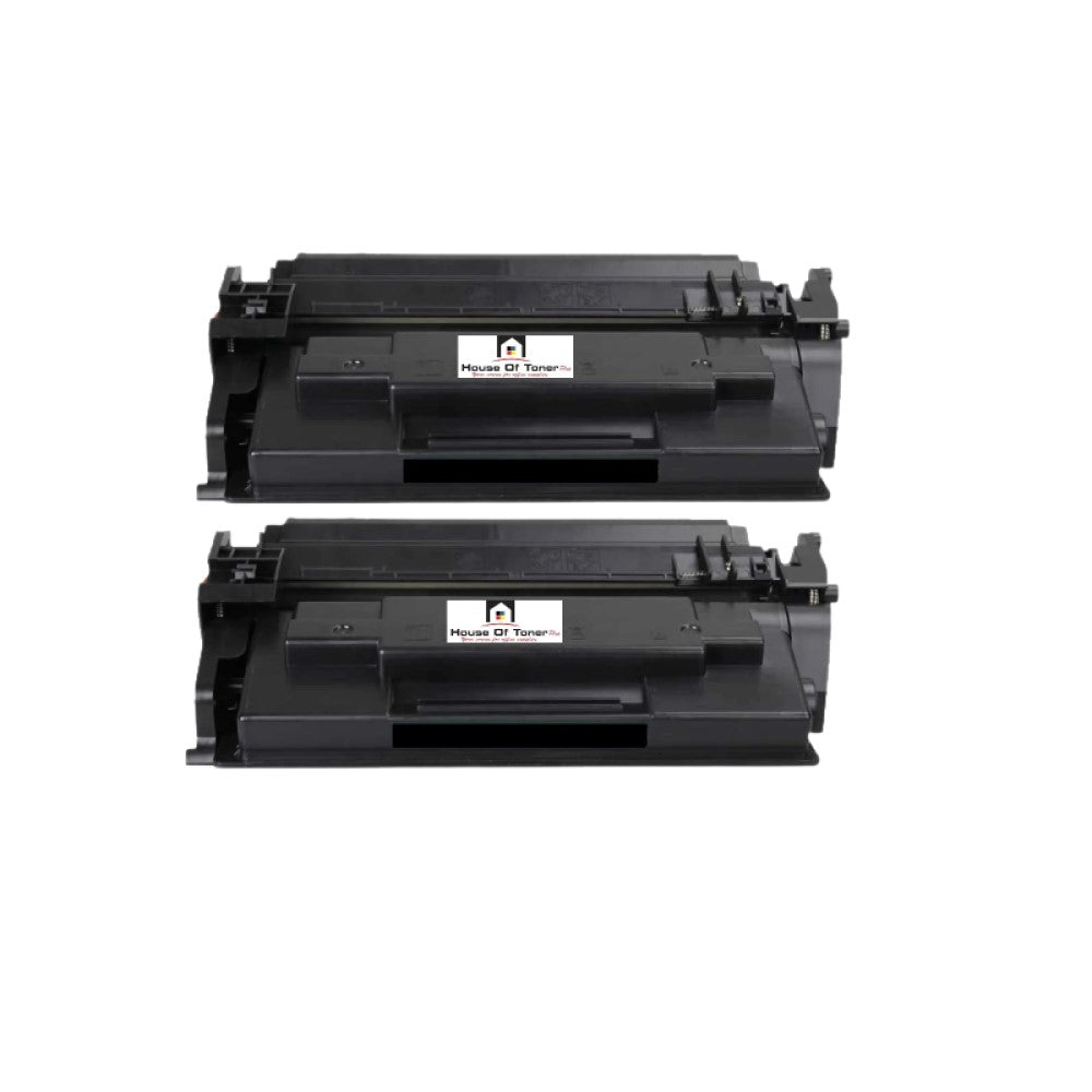 Compatible Toner Cartridge Replacement For HP CF258XNJ (58X) High Yield Jumbo BK (15K) (New Chip) 2-Pack