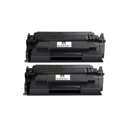 Compatible Toner Cartridge Replacement For HP CF258XOJ (58X) High Yield Jumbo BK (15K) (Used OEM Chip) 2-Pack