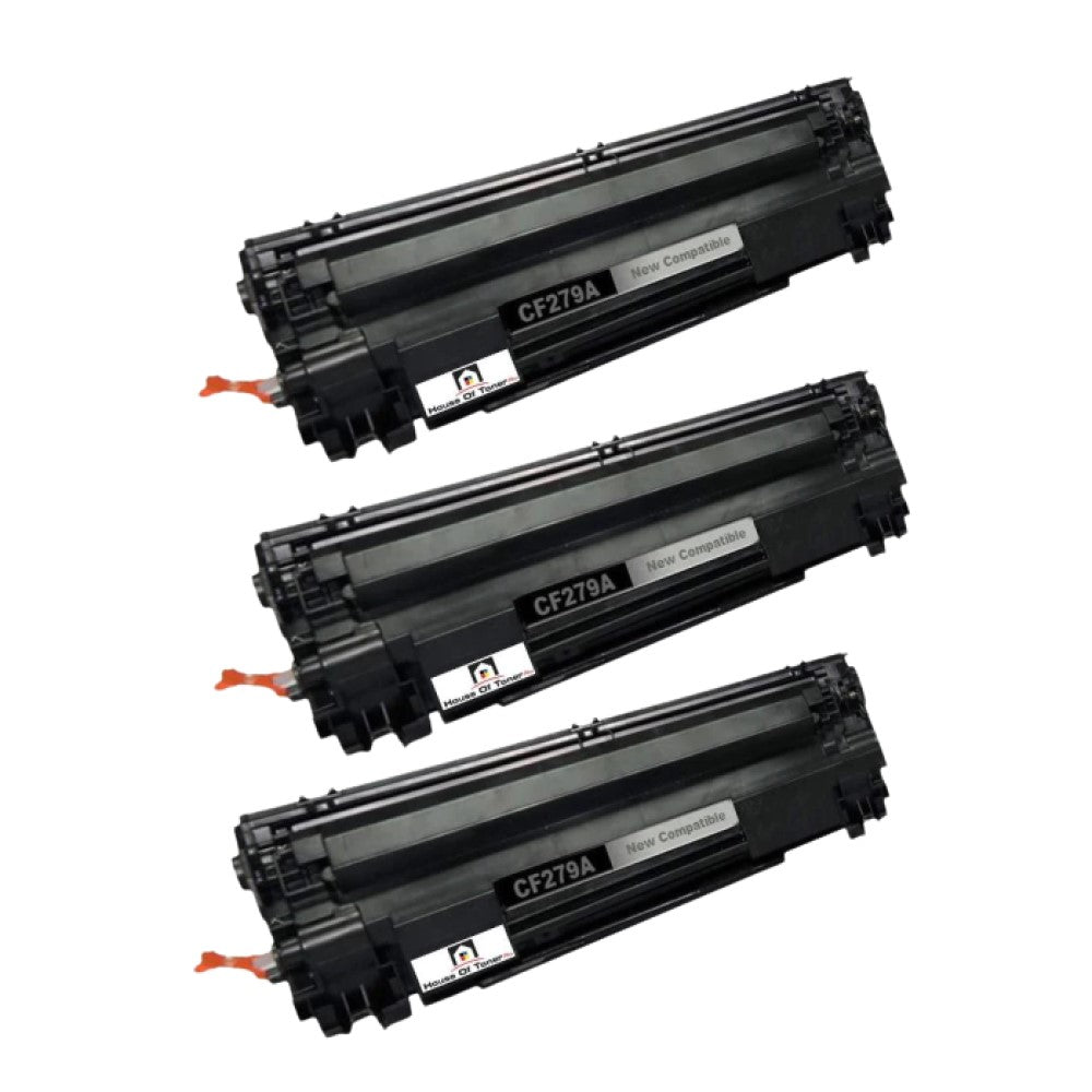 Compatible Toner Cartridge Replacement for HP CF279A (79A) Black (2.5K YLD) Jumbo (3-Pack)