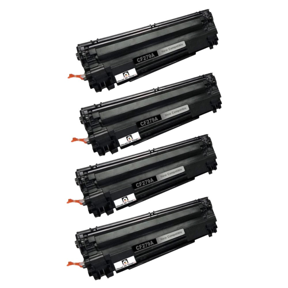 Compatible Toner Cartridge Replacement for HP CF279A (79A) Black (1K YLD) 4-Pack