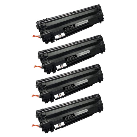 Compatible Toner Cartridge Replacement for HP CF279A (79A) Black (2.5K YLD) Jumbo (4-Pack)