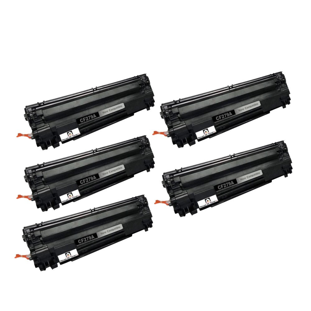 Compatible Toner Cartridge Replacement for HP CF279A (79A) Black (1K YLD) 5-Pack
