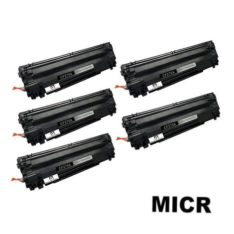 Compatible Toner Cartridge Replacement for HP CF279A (79A) Black (1K YLD) W/Micr (5-Pack)