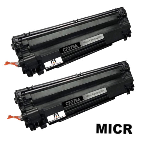 Compatible Toner Cartridge Replacement for HP CF279A (79A) Black (1K YLD) W/Micr (2-Pack)