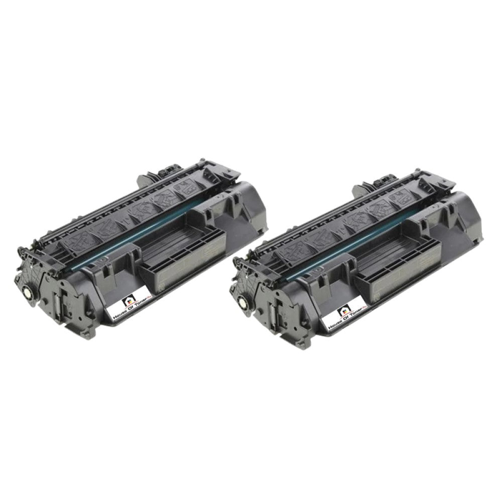 Compatible Toner Cartridge Replacement for HP CF280X (80X) High Yield Black (6.9K YLD) Jumbo (2-Pack)