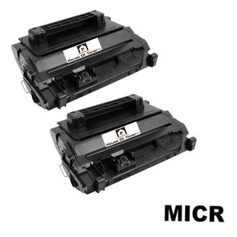 Compatible Toner Cartridge Replacement for HP CF281A (81A) Black (10.5K YD) W/MICR (2-Pack)