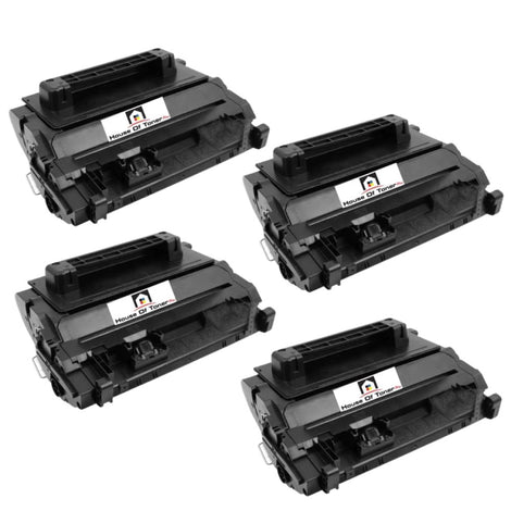 Compatible Toner Cartridge Replacement for HP CF281A (81A) Black (10.5K YLD) 4-Pack