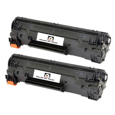 Compatible Toner Cartridge Replacement for HP CF283A (83A) Black (1.5K YLD) 2-Pack