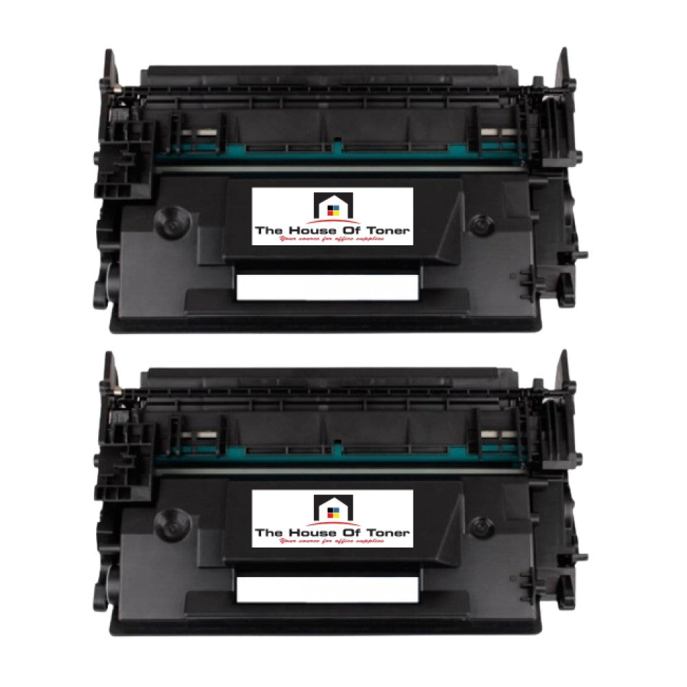 Compatible Toner Cartridge Replacement For HP CF287X (87X) High Yield Black (18K YLD) 2-Pack