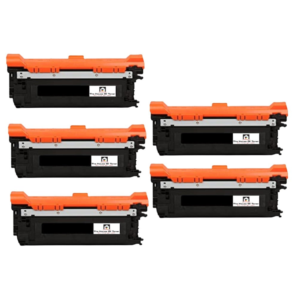 Compatible Toner Cartridge Replacement for HP CF320X (653X) High Yield Black (21K YLD) 5-Pack
